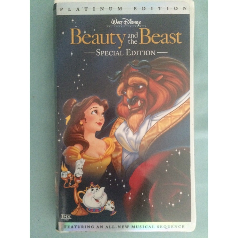 Beauty and the Beast (VHS, 2002, Platinum Edition)
